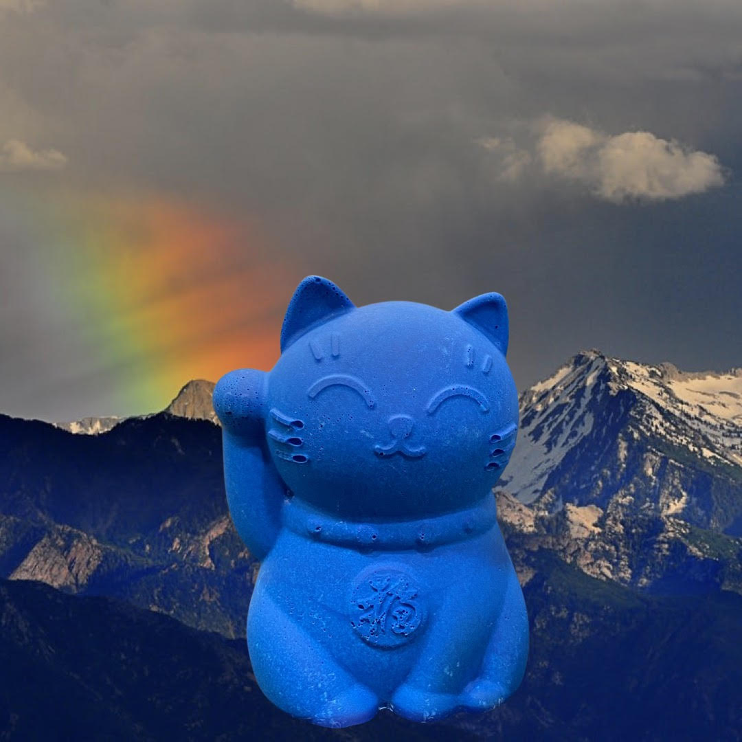 Our signature lucky cat!