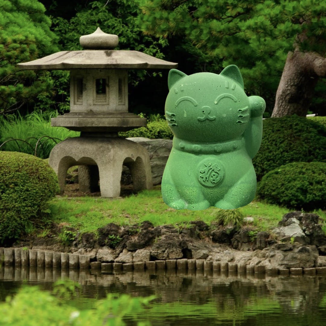 Our signature lucky cat!